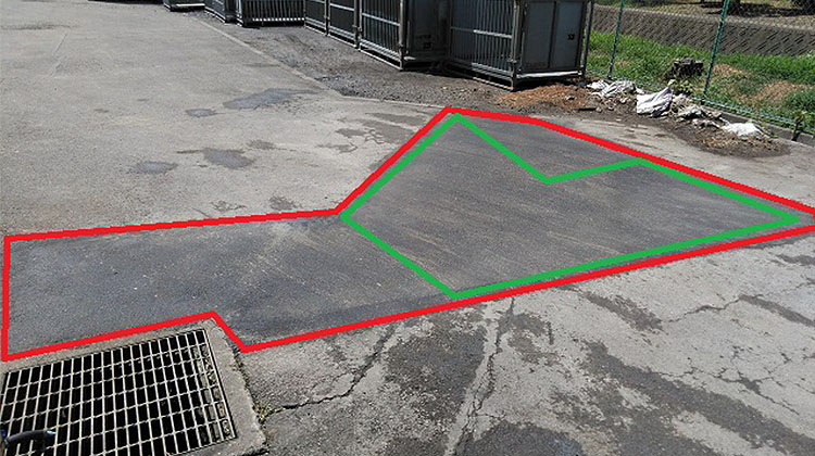 アスファルト補修