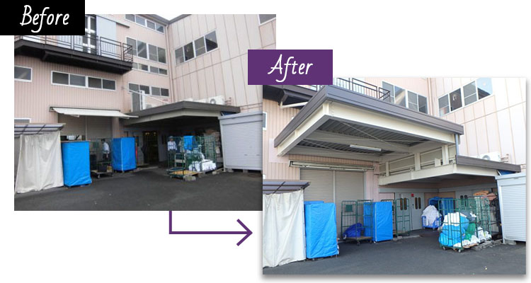 富士屋東名店外壁塗装工事